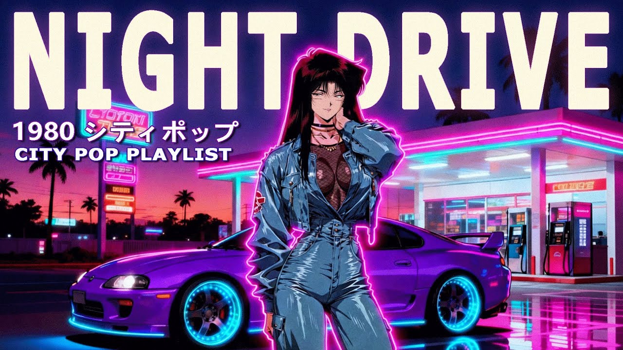 NIGHT DRIVE – 80s Japanese City Pop | 懐かしい日本シティポップ【Playlist 5】
