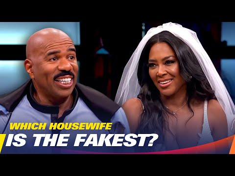 Halloween Special: The Question That Made Kenya Moore SWEAT | Steve Harvey