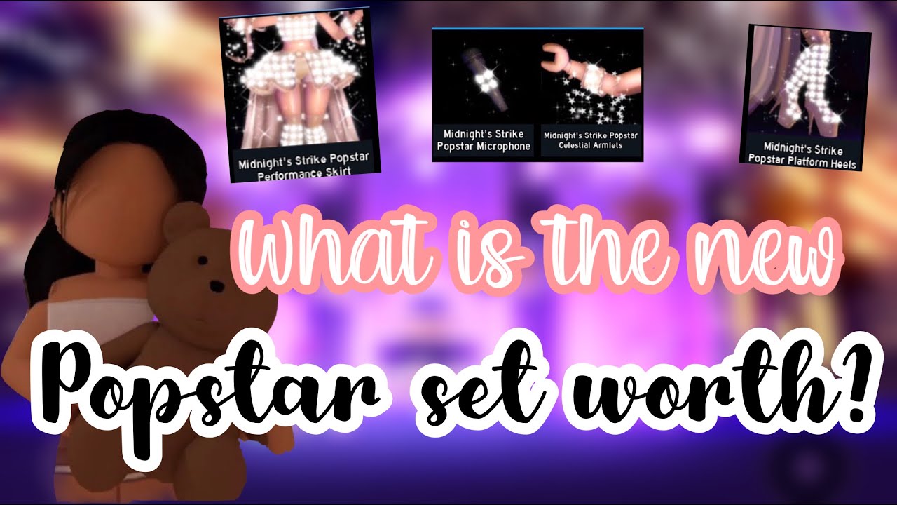 What is the New Popstar set Worth?! *RARE?* Royale high YouTube