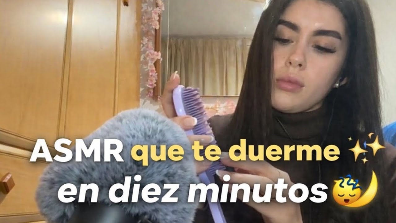 ASMR to sleep in 10 minutes 🌙 whispers and tapping