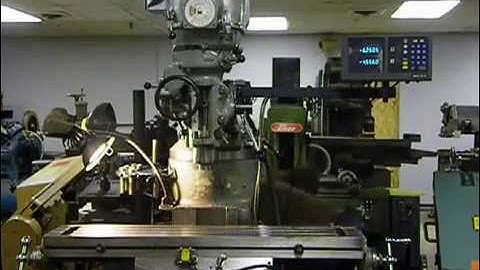 Bridgeport 2J Variable Speed Vertical Mill with DRO and Servo Powerfeed