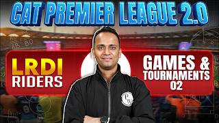 Games and Tournaments Ep.02 | Data Interpretation(DI) | CAT 2026 Preparation