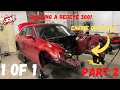 BUILDING THE WORLD'S FIRST CHRYSLER 300 REDEYE! PART 2 (ENGINE DROP)