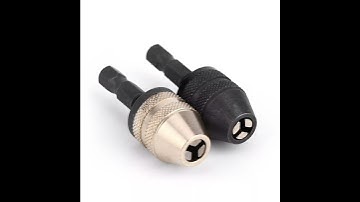 Keyless Drill Chuck Screwdriver Impact Driver Adaptor 1/4 