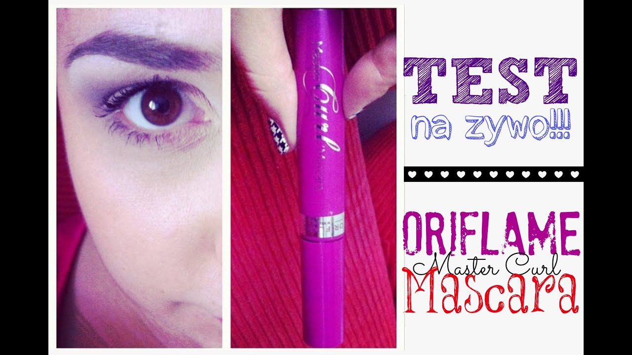 TEST : Oriflame Master Curl MASCARA - YouTube