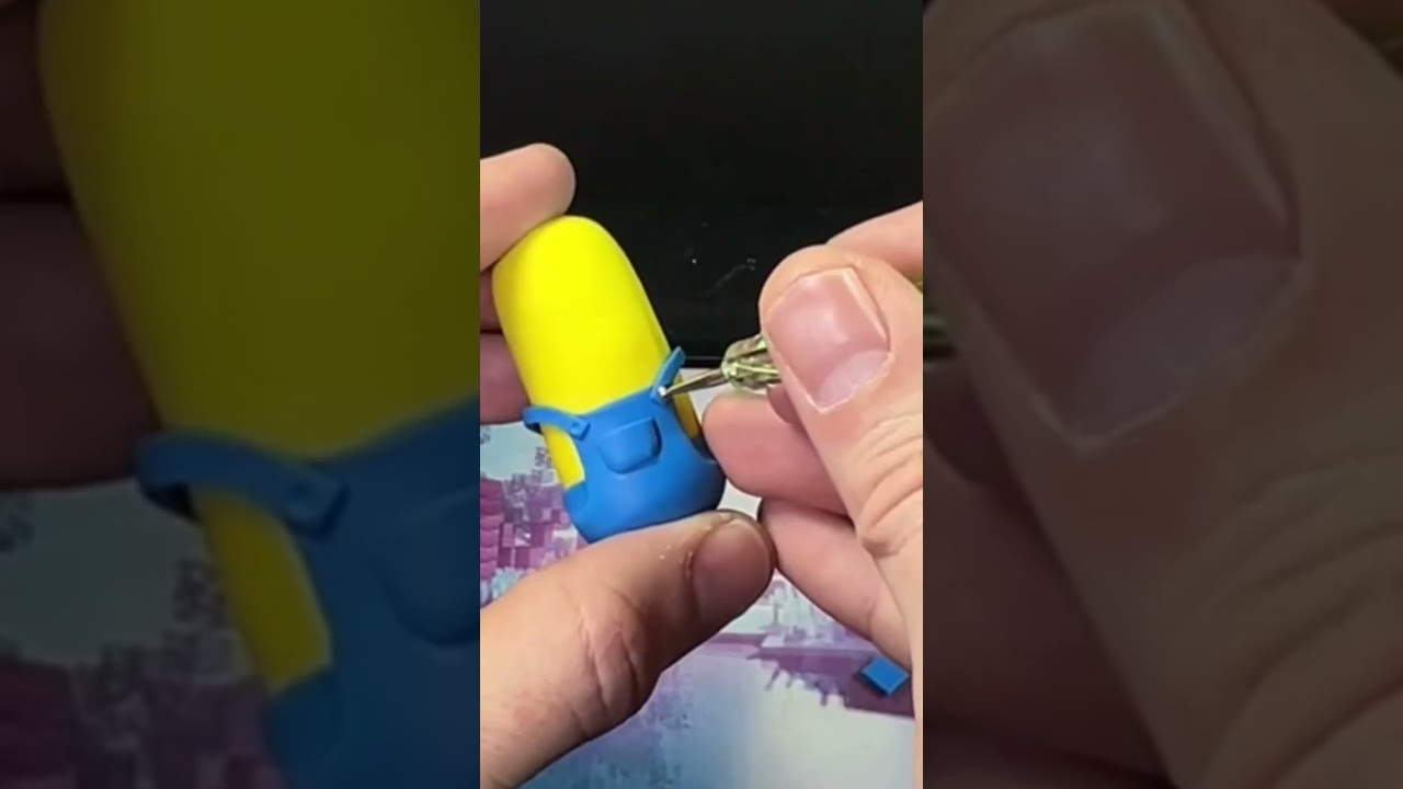 Making Kevin from The Minions using Polymer Clay (The Body) 