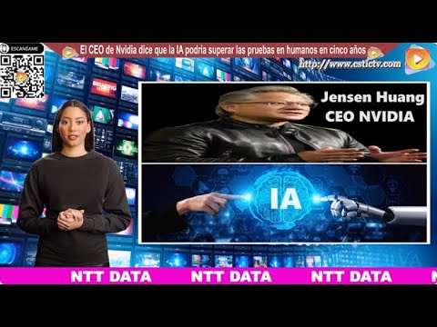El CEO de Nvidia dice que la IA podría superar las pruebas en humanos ...