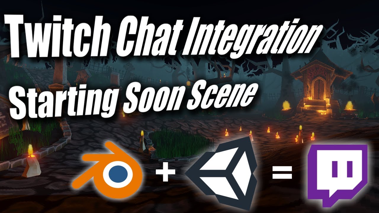 Twitch Chat Integrated Starting Soon Scene Showcase