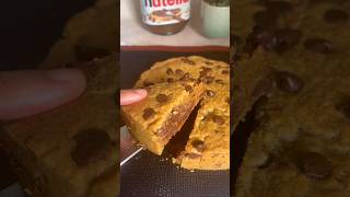 COOKIE XXL AU CŒUR NUTELLA 🍪