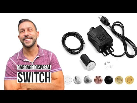 Garbage Disposal Air Switch Kit - YouTube