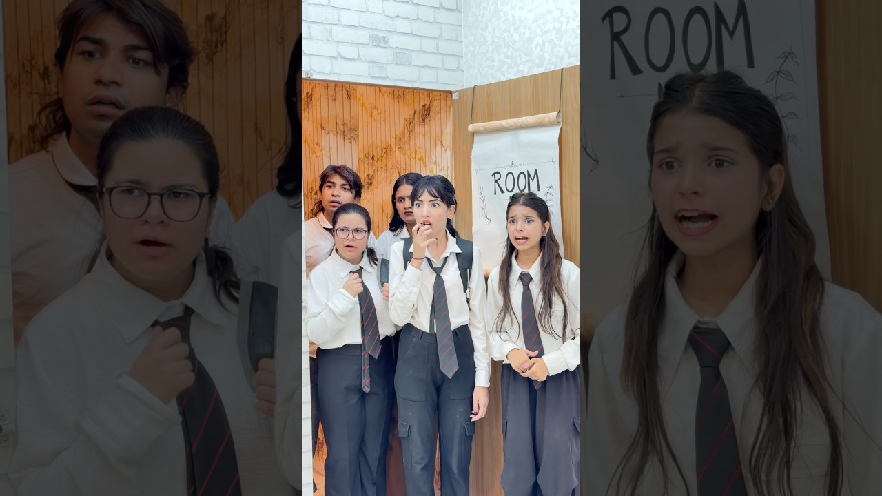 Senior student👿v/s students |Simran Makhija| #shorts #schoollife #school #sad #comedy #funny #love
