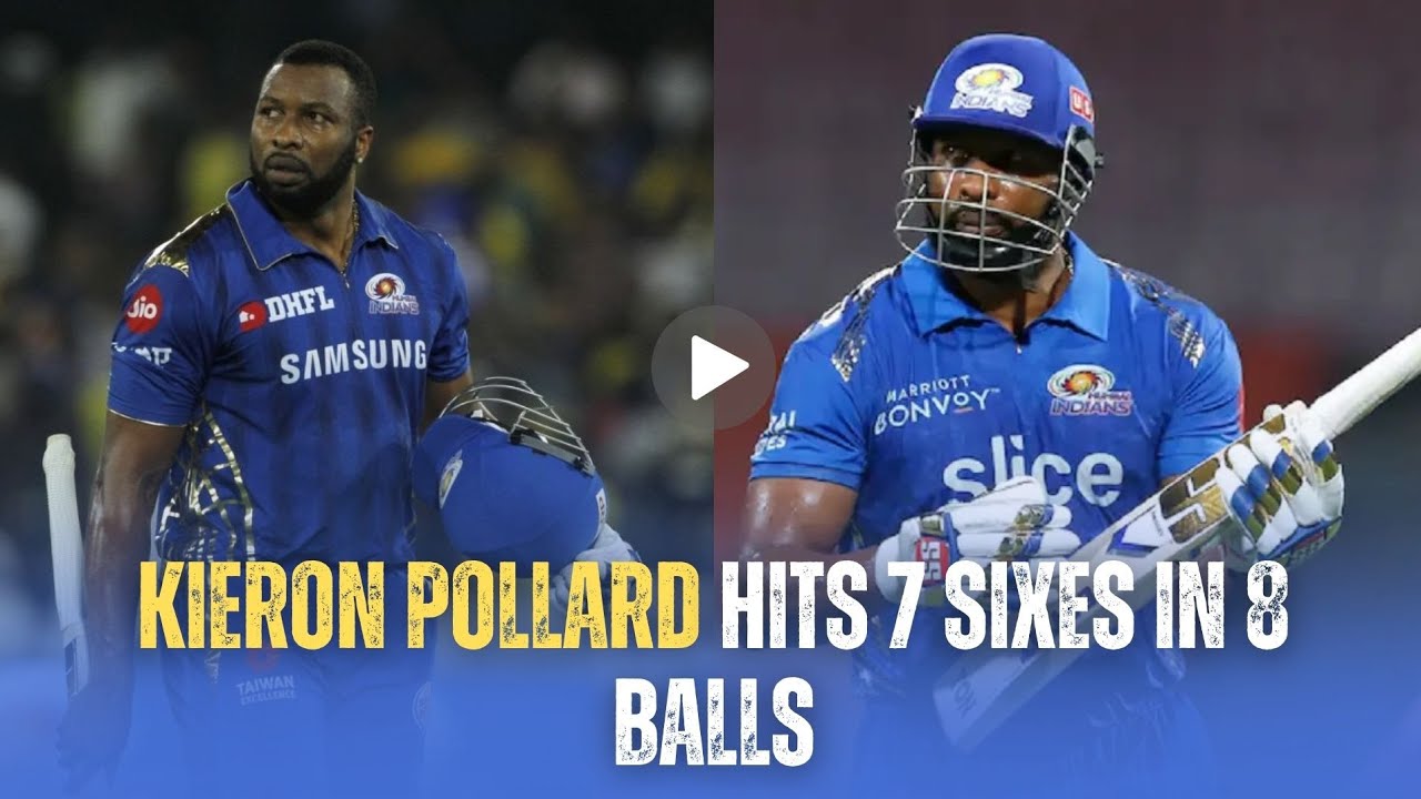 Kieron Pollard Hits 7 Sixes in 8 Balls | Carribean Premier League | CPL T20 News 2025