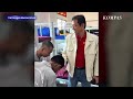 Canda Menkeu Purbaya Sapa Siswa Sekolah Rakyat di Surabaya: Belajar, Nanti Jadi Menteri kayak Saya