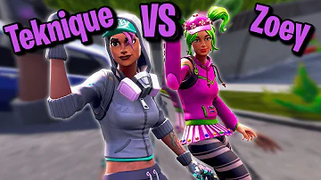 NEW THICC WARS ⚔️🍑   | Fortnite THICC Teknique VS THICC Zoey 💦