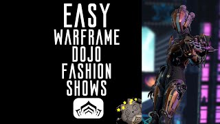 Easy guide to Building, Hosting and Filming a @Warframe DOJO FASHION SHOW