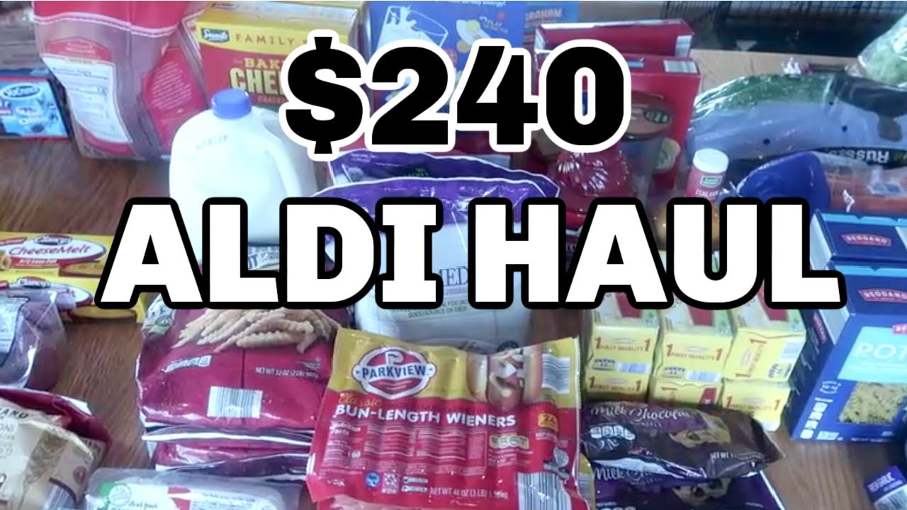 AUGUST 2022 ALDI HAUL | ONCE A MONTH ALDI GROCERY SHOPPING HAUL | CASSANDRA SMET