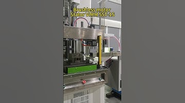 Brushless motor stator production automation Vertical injection molding machine