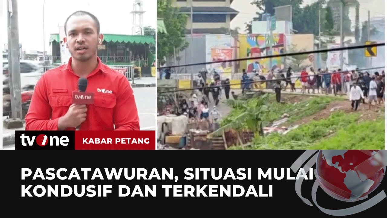 Situasi Terkini Lokasi Tawuran Warga di Depan Mall Bassura | Kabar Petang tvOne