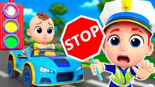 Kids Learn Road Safety with Vehicles | Safety Rules | Tinytots Nursery Rhymes &amp; Kids Songs