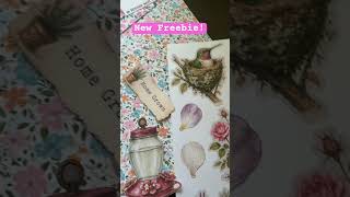 Grab This Free Pack for May #junkjournaling @hitherandyonstudio