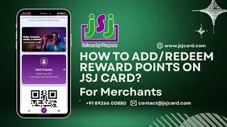 HOW TO ADD/REDEEM REWARD POINTS ON JSJ CARD For Merchants screenshot 5