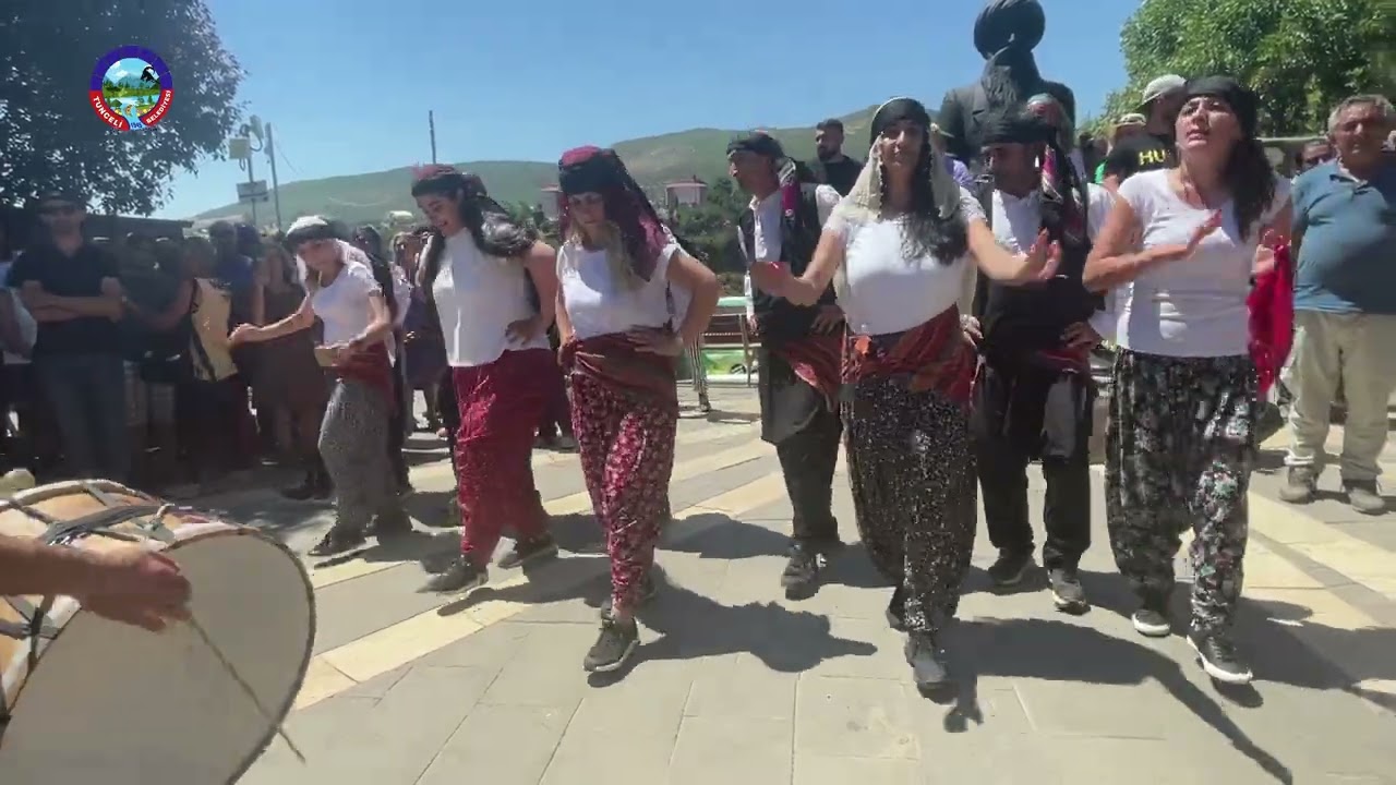 Munzur Kültür ve Doğa Festivali  Coşkuyla Başladı: Belediye Halk Oyunları Ekibimiz