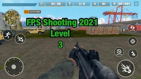 FPS Shooting 2021 | Army Force Combat Level 3