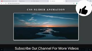How to Create An Image Slider in HTML and CSS Step by Step