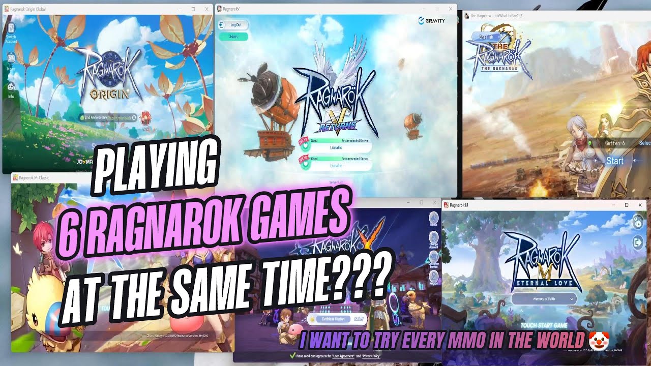 I Played 6 Different Ragnarok Games at the SAME TIME – Which One’s the ...