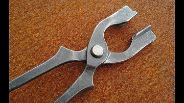 Blacksmithing -  Forging Bolt Jaw Tongs The best tongs EVER!! (2019)