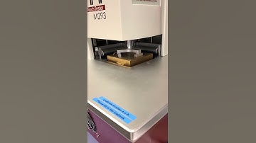 Project Materials II - Video of the Fabric Touch Tester