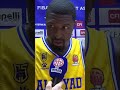 FIBA WASL S4 | Flash Interview Al Riyadi Beirut Club vs Shahrdari Gorgan | Maurice Kemp