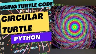 Circular Turtle Using Python Code Python Programming Hub
