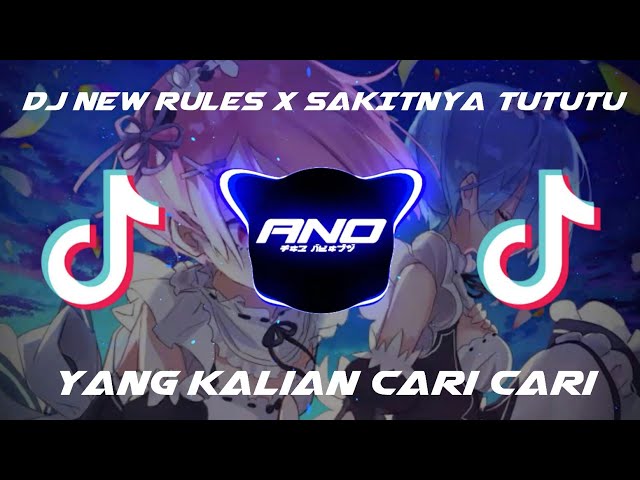 DJ NEW RULES X SAKITNYA TUTUTU JEDAG JEDUG TIKTOK MENGKANE class=