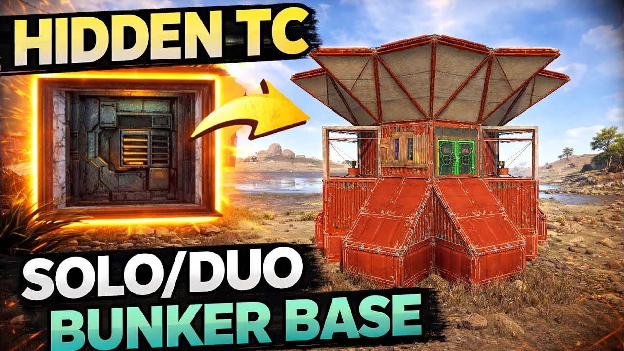 This Solo/Duo Bunker Base Has a Hidden TC… Good Luck Raiding It