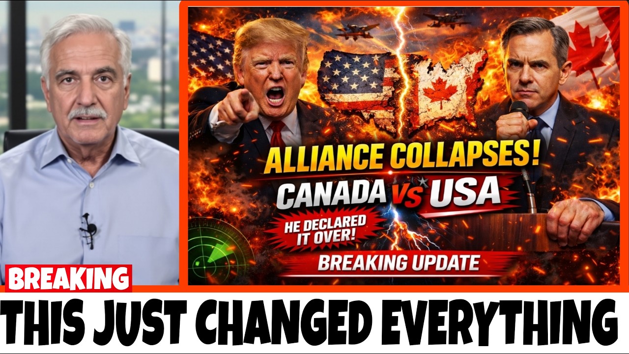 U.S.–CANADA ALLIANCE COLLAPSES! TRUMP VS CARNEY – NORTH AMERICA ON THE BRINK