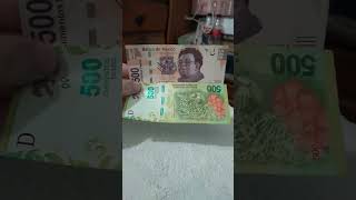 500 Pesos Arg o 500 Pesos Mex? #argentina #mexico #money #america #world #peso