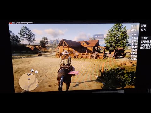 Test Red Magic 9 Pro: Red Dead Redemption 2 (v1311.23) || mobox Wow64 (Snap 8 Gen 3) Part 3