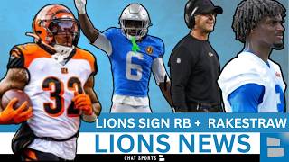 Today s Lions News Lions Sign RB Bad News On Ennis Rakestraw Terrion Arnold