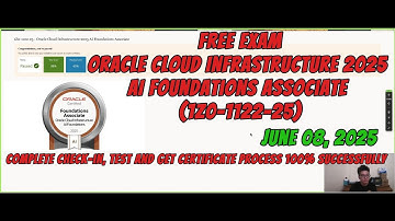 1Z0-1122-25 OCI AI Foundations Associate 2025 Questions & Answers | Oracle Cloud Free Certification