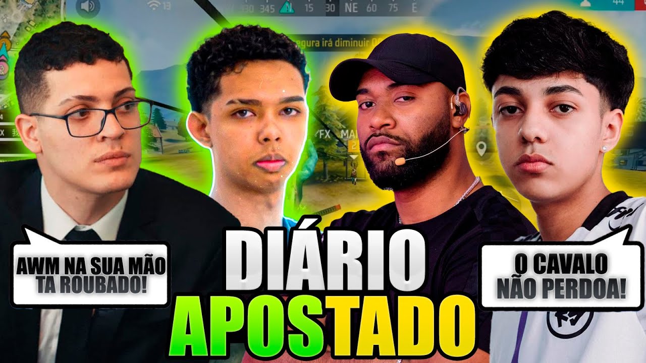 DIÁRIO APOSTADO! MANOMAX IMPRESSIOU TODOS COM JOGADA ABSURDA! 18KILLS DELE, PELEZIN BOTOU PRA FUD3R!