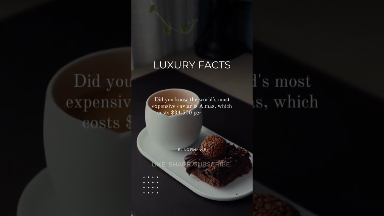 Most Expensive Caviar in the World 