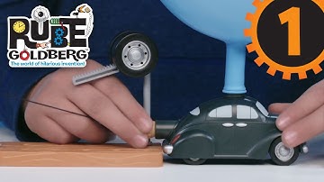 Spin Master | How To: The Speeding Car Challenge - Rube Goldberg