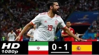 Spain vs Iran - All Goals & Highlights - 20/06/2018 HD World Cup