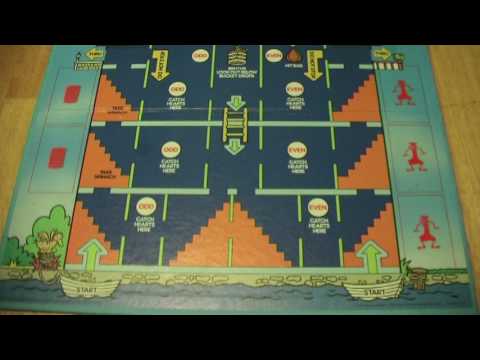 Popeye the Arcade Game Board Game (Part 1) | From Pixels to Plastic