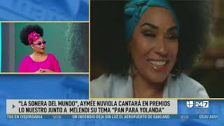Video thumbnail of "Ya no hay "Pan Para Yolanda" con Aymée Nuviola desde La Voz de la Mañana"