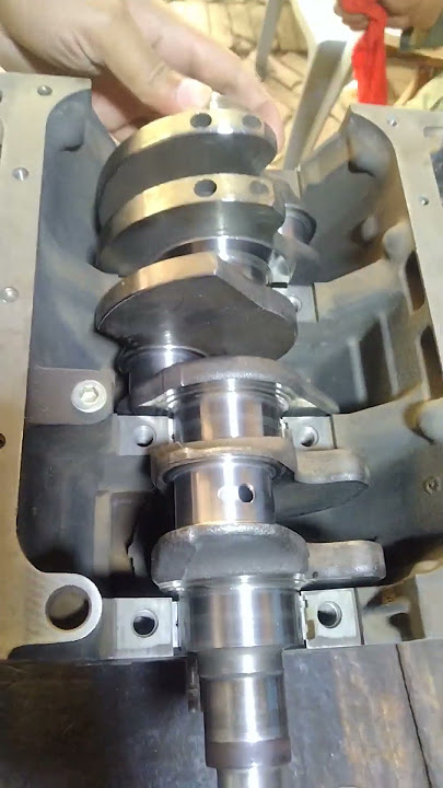engine crankshaft rebuilt |crankshaft fitting |crankshaft begin bearing replace| #crankshaft #repair