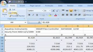 Import Controller Data Into Microsoft Excel