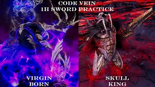 Code Vein - Skull King & Virgin Born - NG+6 1H Sword +0