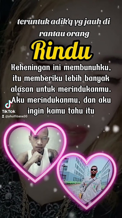 #rindu #adik